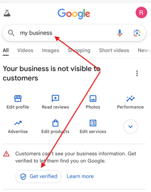 Google Business Profile verification Edinburgh, UK 2026 Google Maps local SEO service