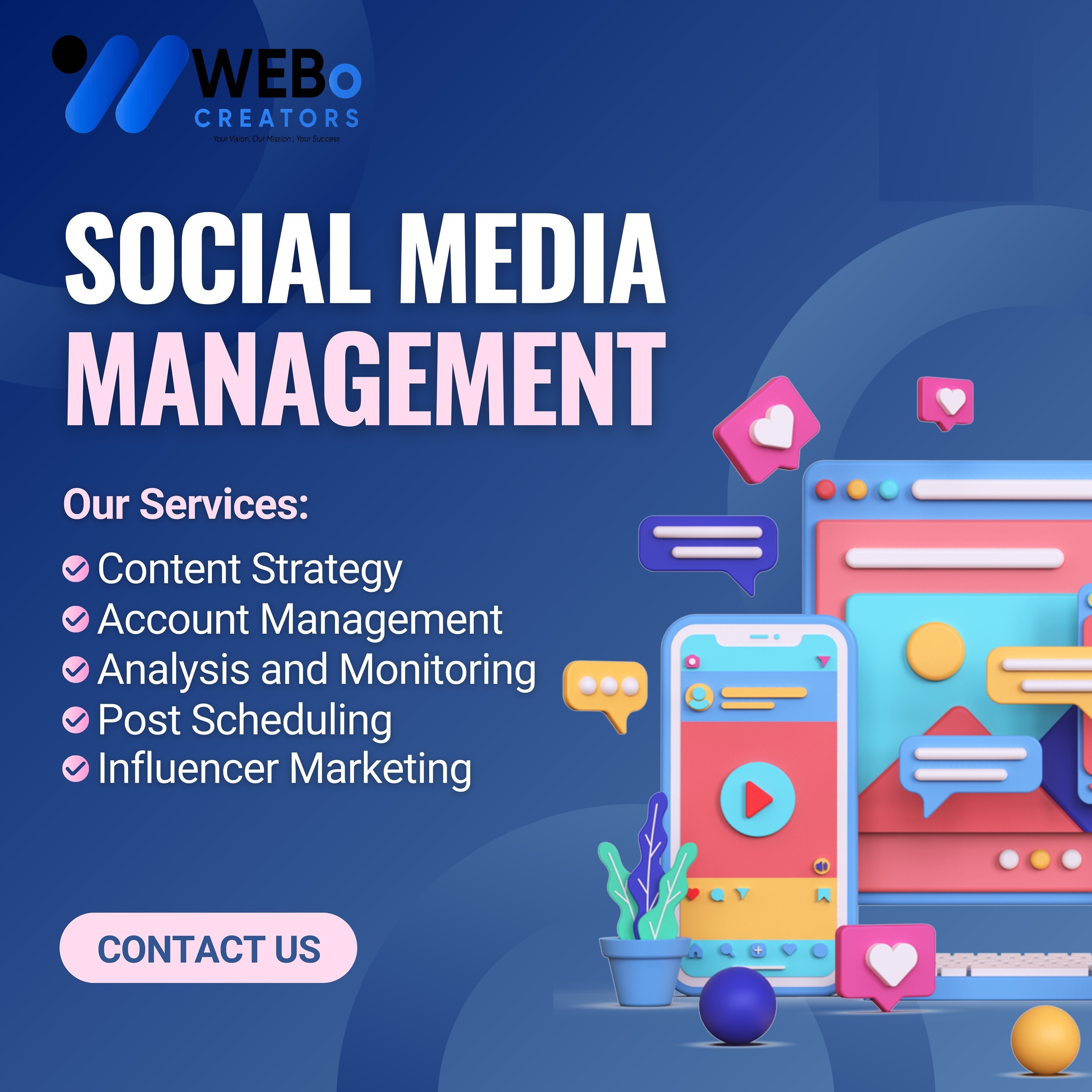 Social Media Management Services, Marketing & Optimization Company in Edinburgh, UK